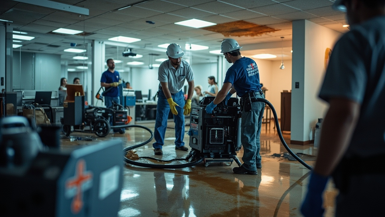 Our Commercial Water Damage Protocol Prioritizes Revenue Protection