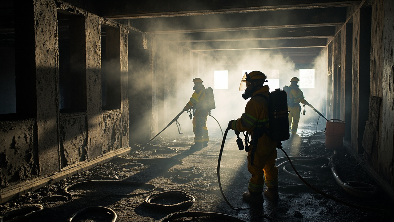 Commercial Fire & Smoke Cleanup in Kansas City – Minimize Downtime and Protect Your Revenue Stream