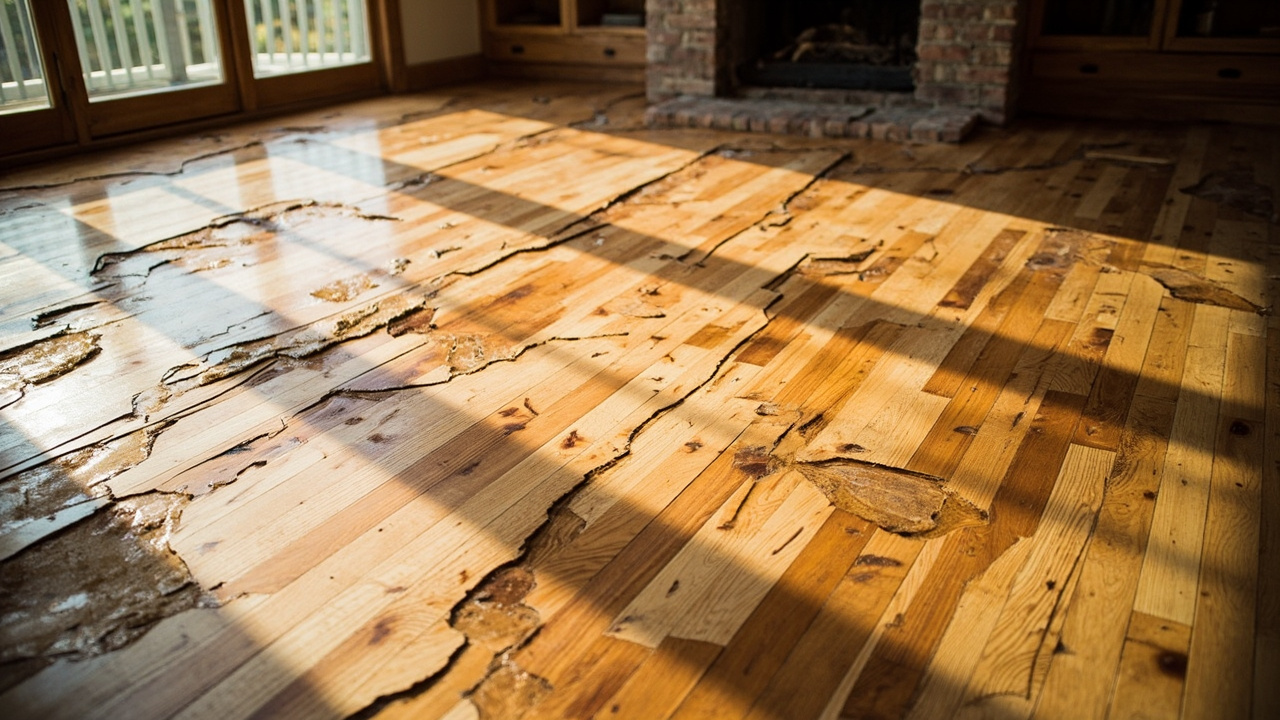 Cupping or Buckling Wood Floors in Kansas City – Expert Diagnosis and Permanent Water Damage Solutions