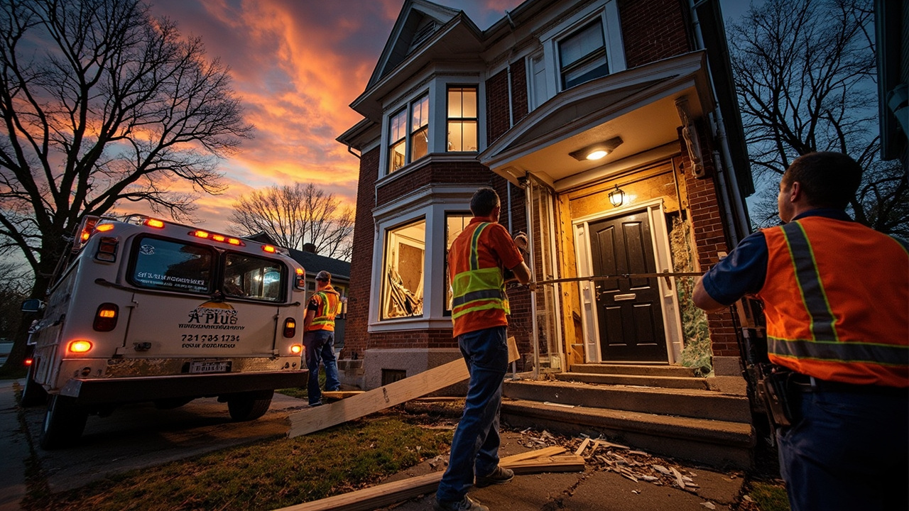 Our Emergency Board-Up Process: Engineered Protection, Not Temporary Patches