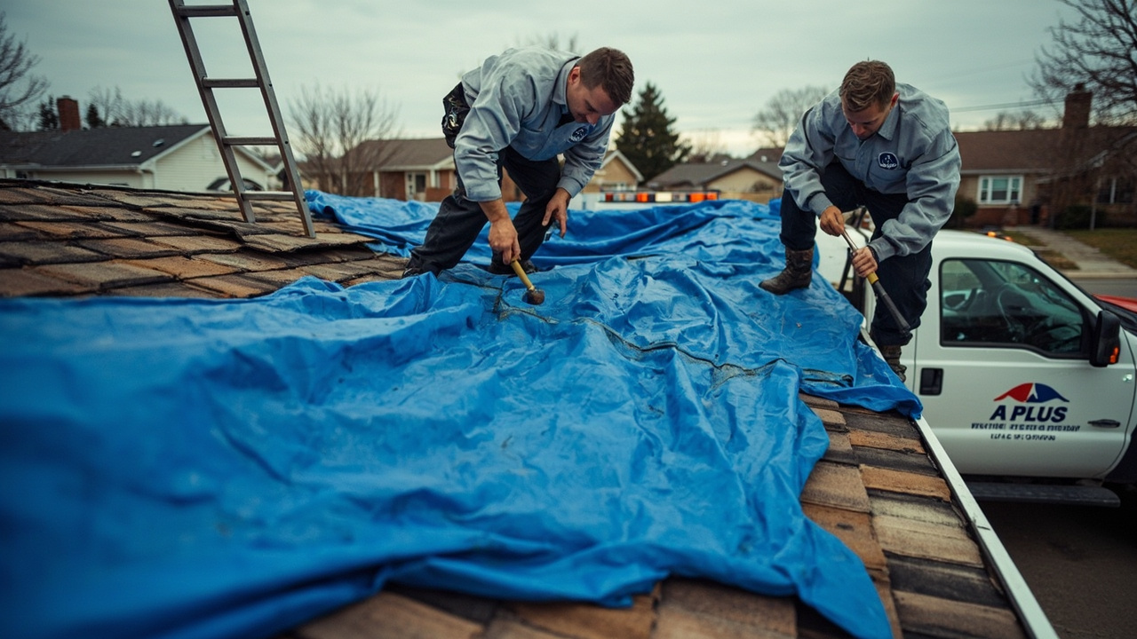 Emergency Roof Leak Tarping in Kansas City – 24/7 Dispatch Stops Water Damage in Under 90 Minutes