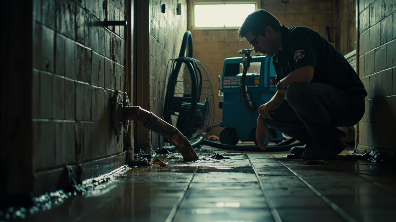 Frozen Pipe Burst Cleanup in Kansas City – 60-Minute Emergency Response to Stop Flooding Fast