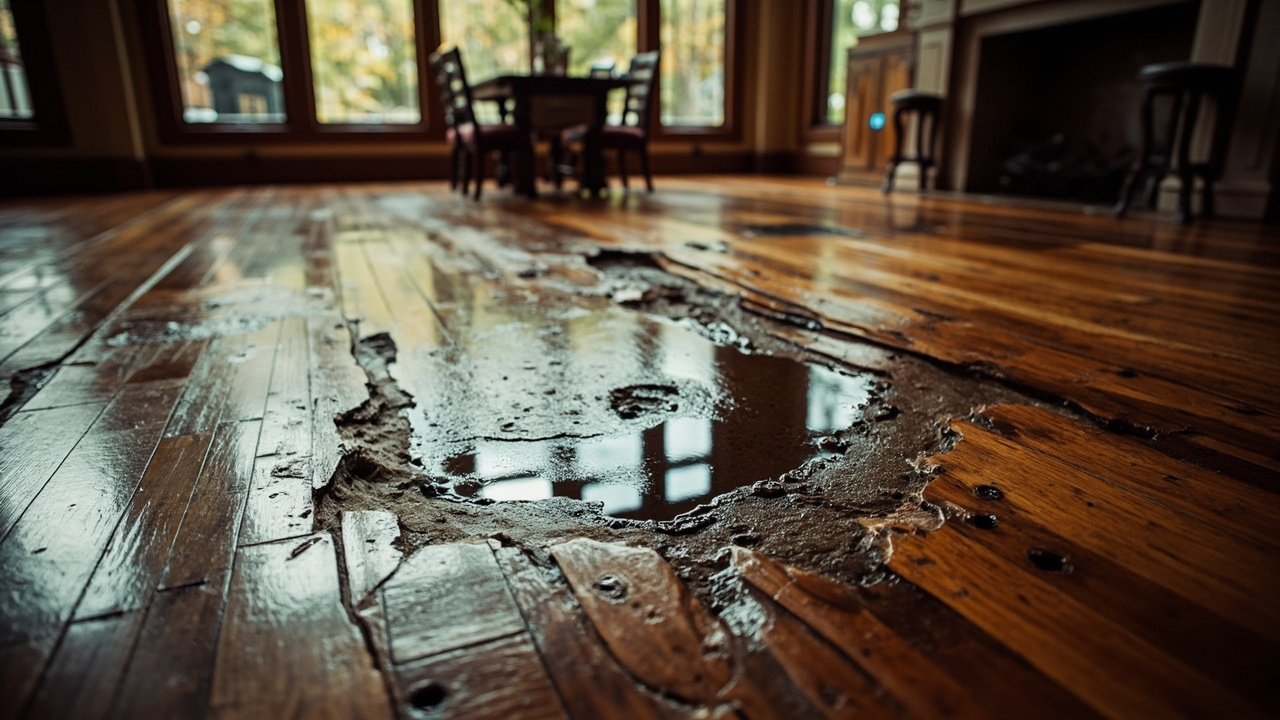 Our Systematic Approach to Drying Hardwood Floors and Preventing Permanent Damage