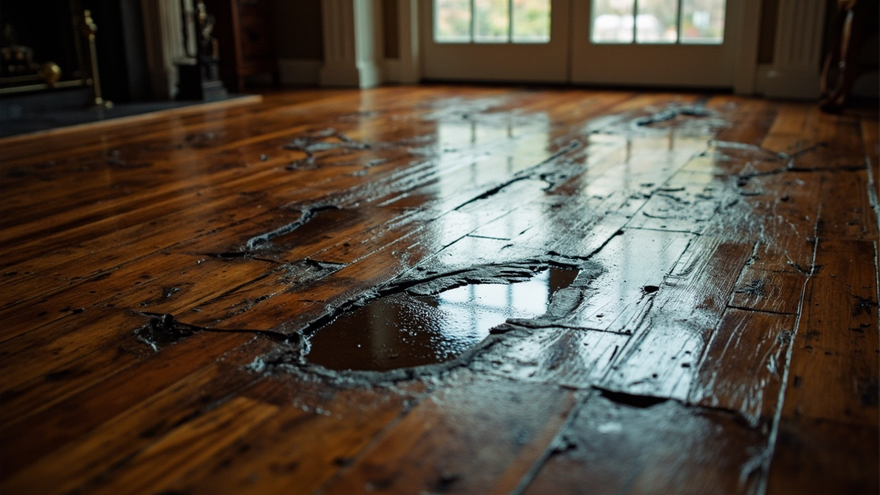 Why Kansas City Hardwood Floors Face Unique Water Damage Risks