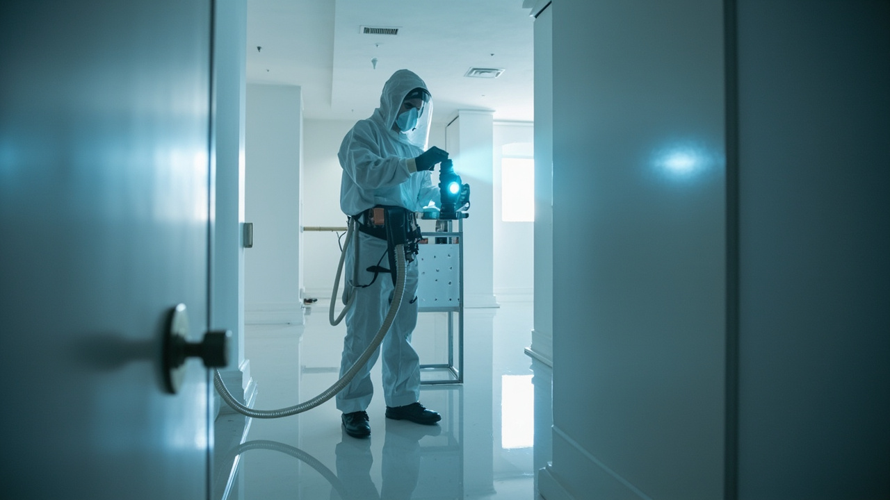 How Professional Disinfection and Deodorization Works After Water Damage