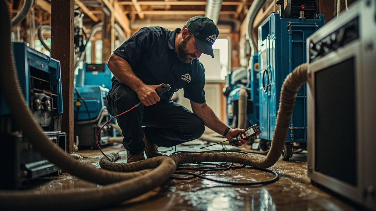 How Structure Drying Solutions Eliminate Moisture at the Material Level