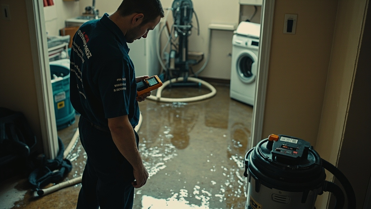 Washing Machine Overflow Cleanup in Kansas City – 24/7 Emergency Response and Water Extraction