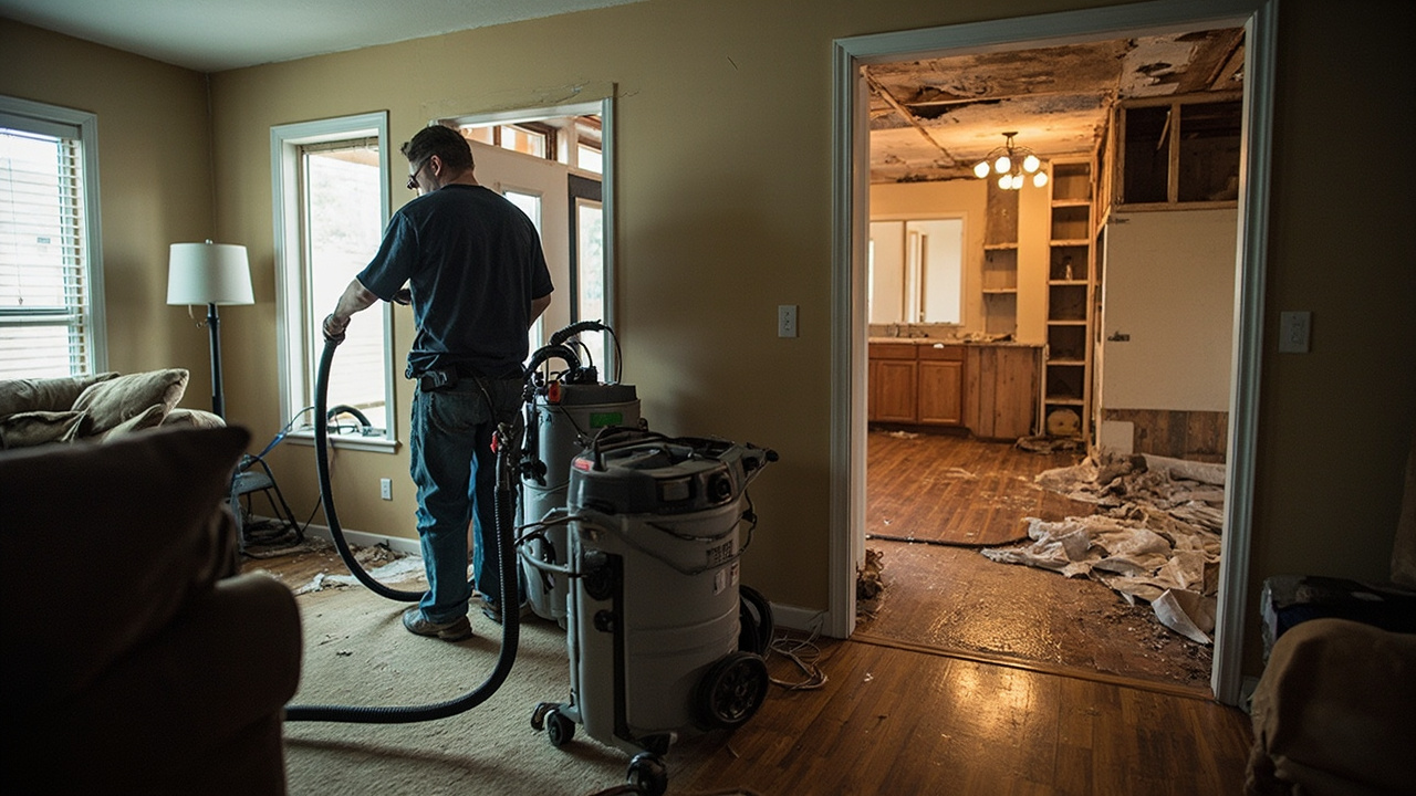 The Technical Difference Between Water Cleanup and Water Repair