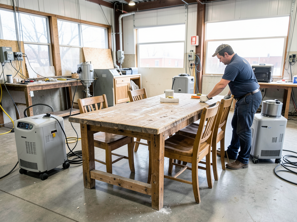 Can you actually save your heirloom furniture after a flood in your Waldo home?