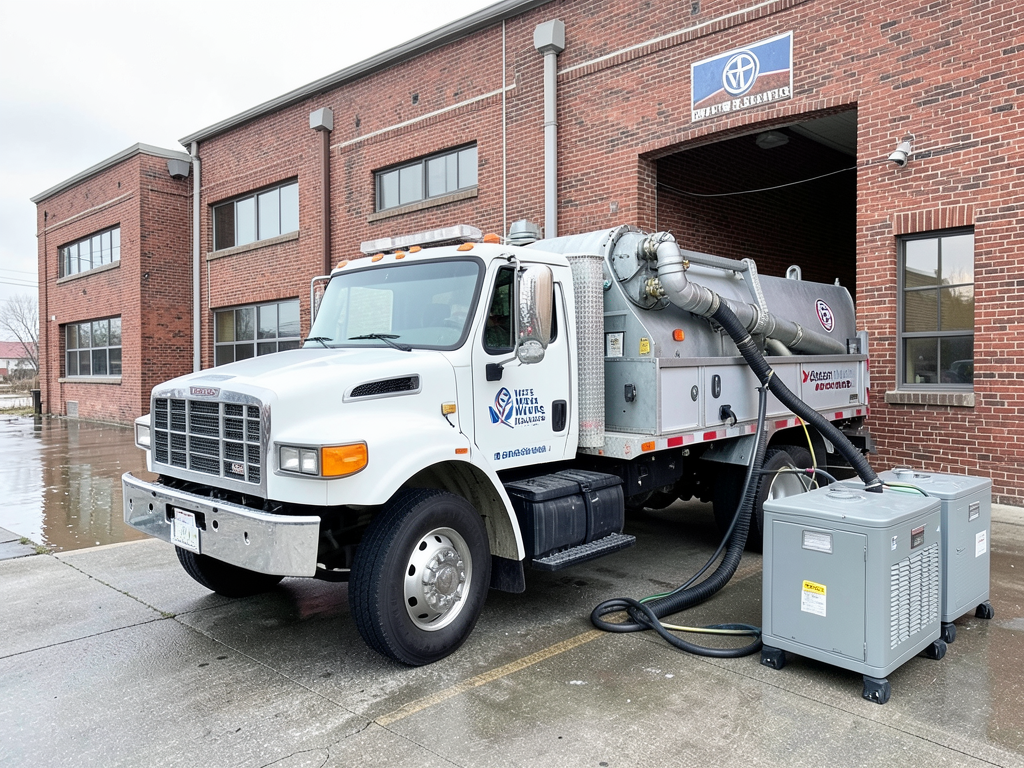 Emergency water extraction for businesses in the w