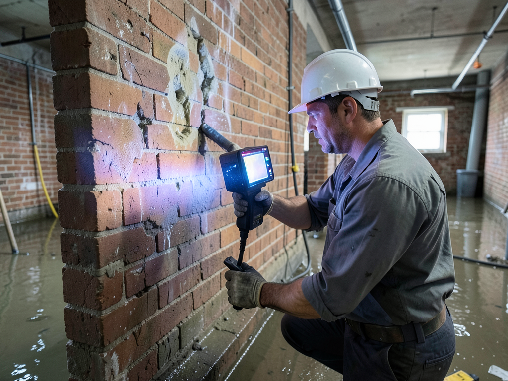 Emergency water extraction for businesses in the West Bottoms industrial district