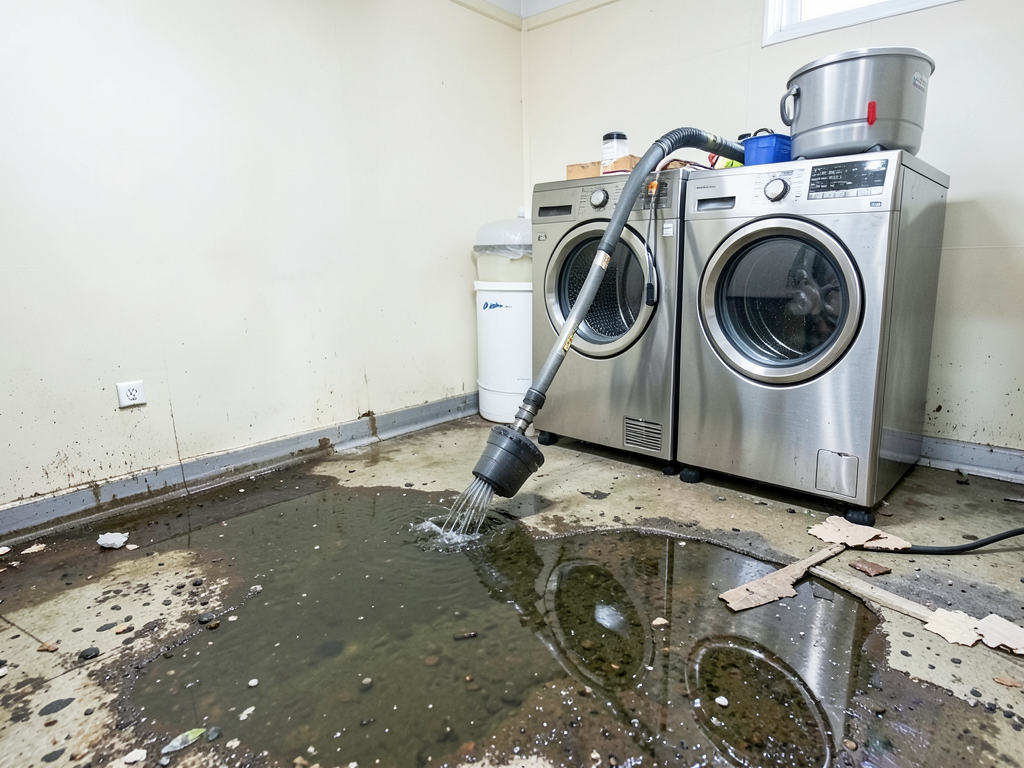 Handling a flooded laundry room in your Lenexa home without the stress