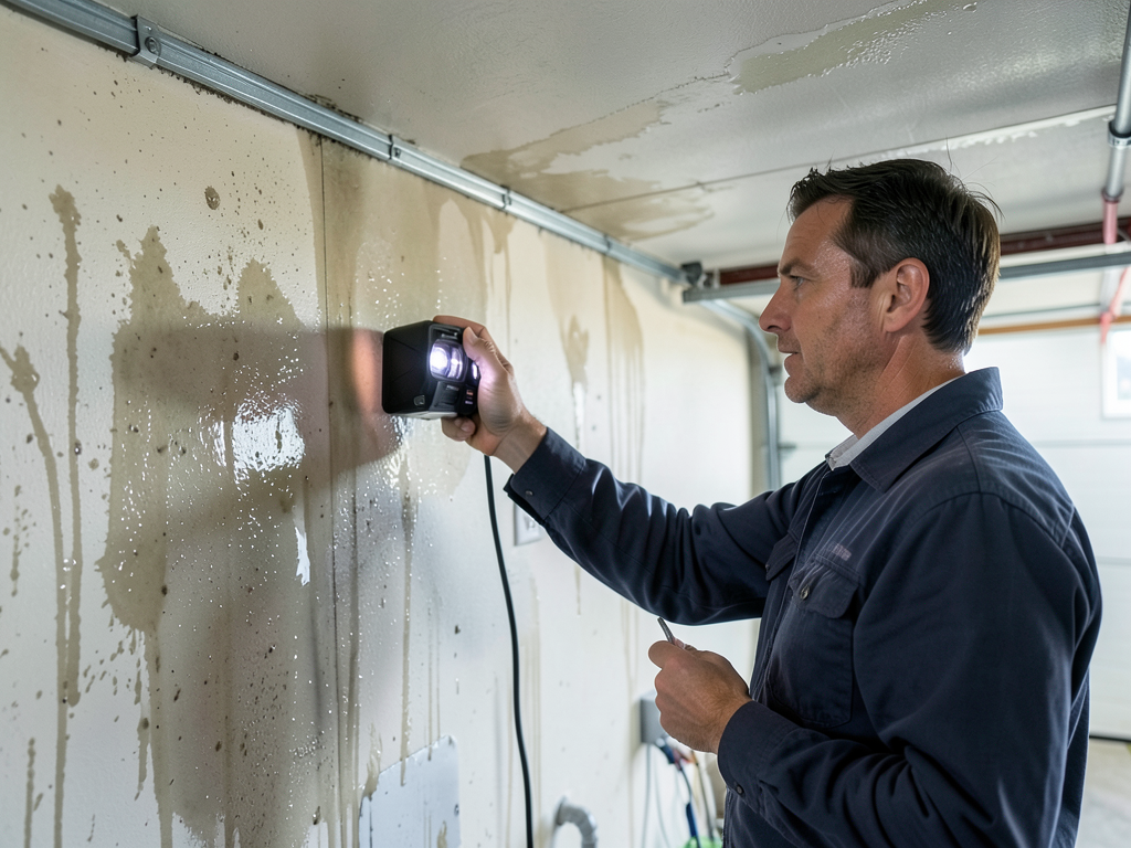 How to dry out a flooded garage in basehor before