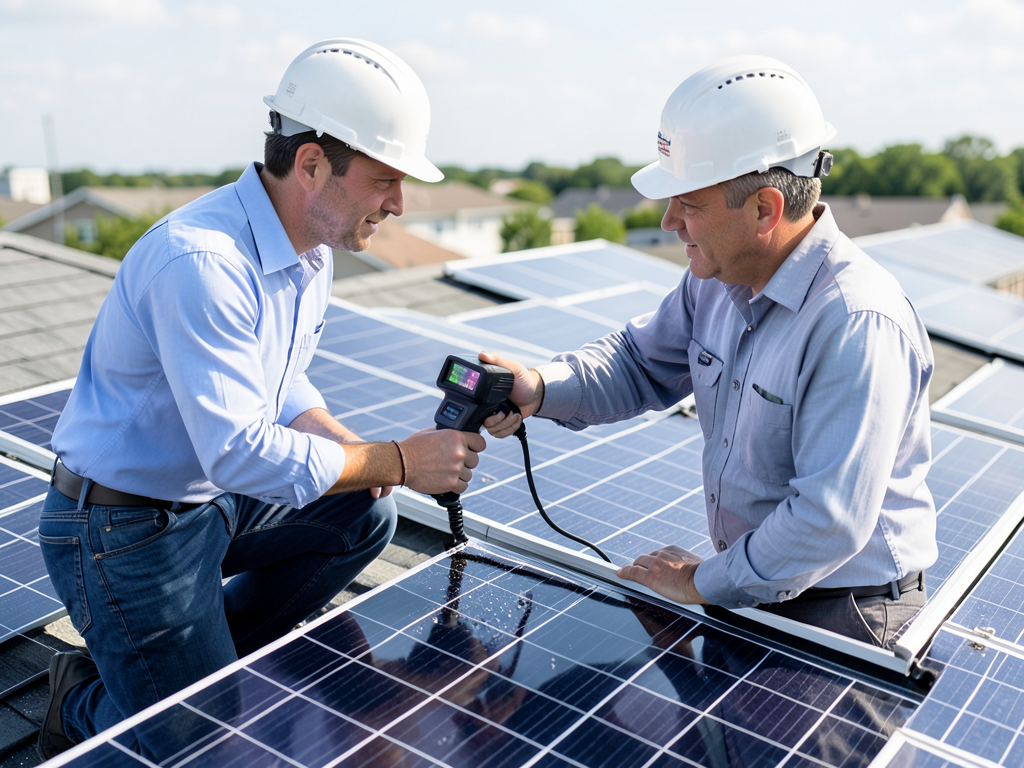 How to spot a roof leak caused by solar panel inst