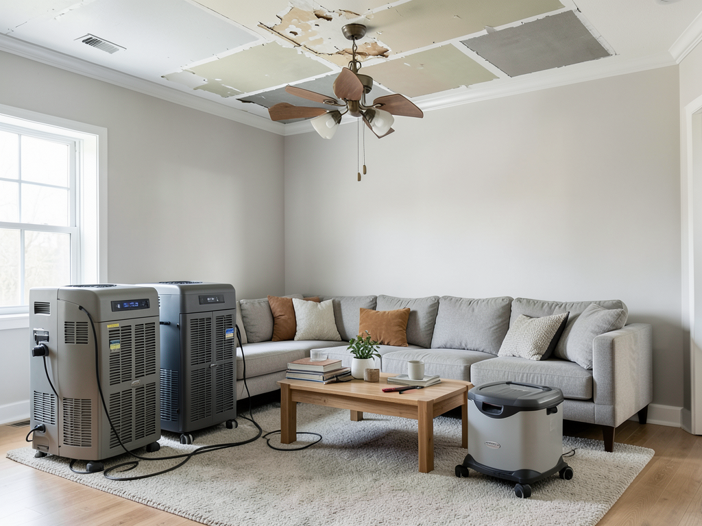 Professional ceiling water damage repair for Blue Springs homes